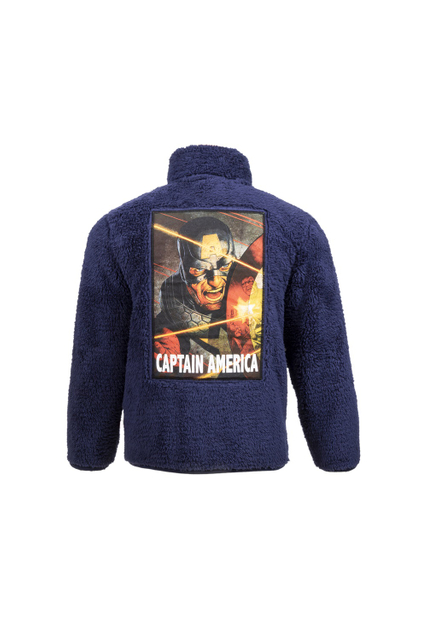 Легкая флисовая куртка из 100% полиэстера для детей